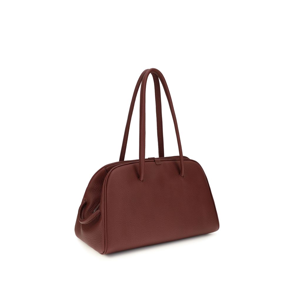 Jacquemus | Bordeaux Calf Leather Bos Taurus Shoulder Bag