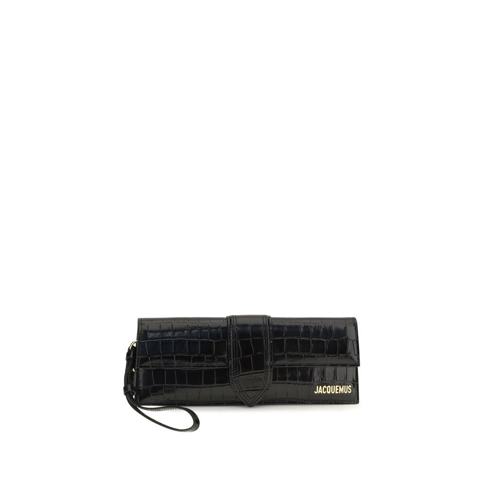 Jacquemus | Black Calf Leather Bos Taurus Clutch Bag