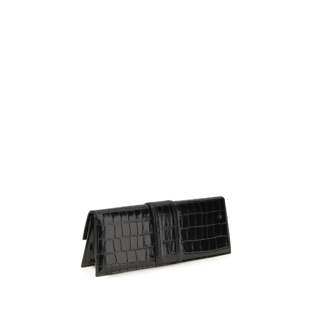 Jacquemus | Black Calf Leather Bos Taurus Clutch Bag