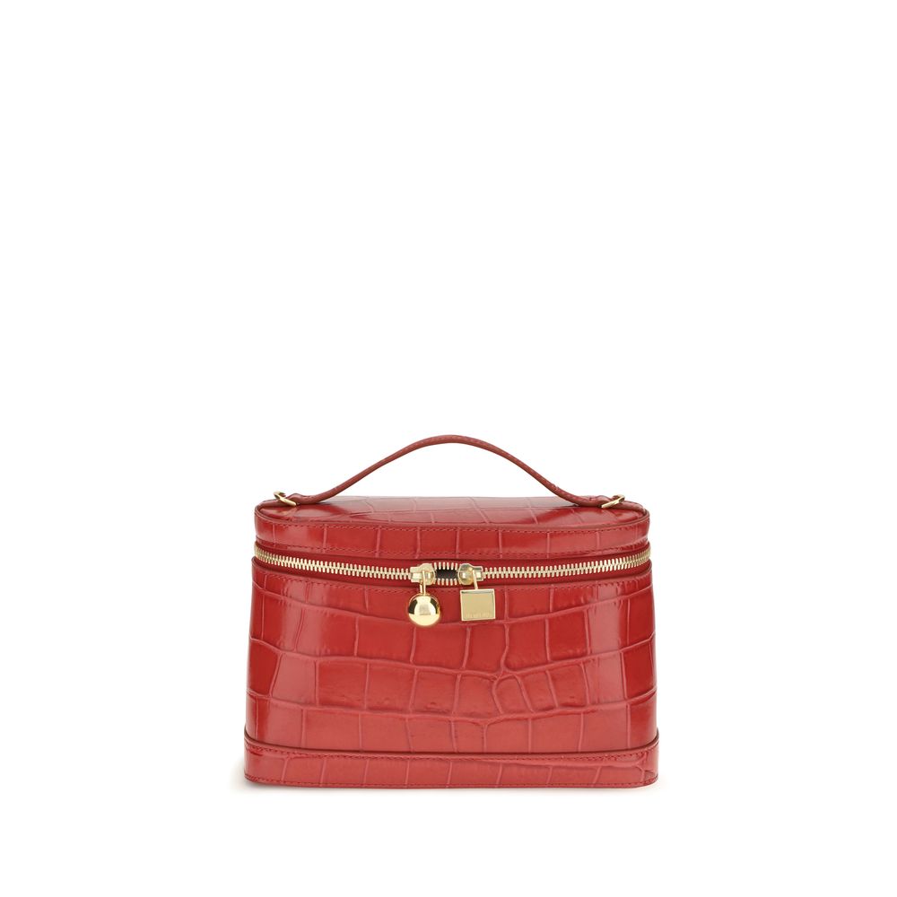 Jacquemus | Red Calf Leather Bos Taurus Handbag