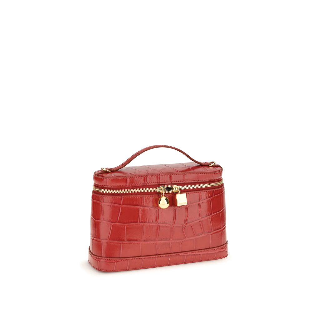 Jacquemus | Red Calf Leather Bos Taurus Handbag
