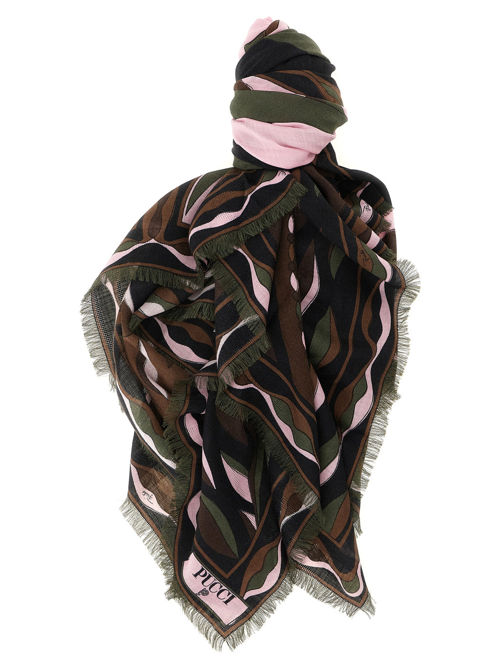 Emilio Pucci | Multicolor Silk Scarf