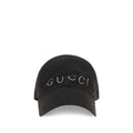 Gucci | Black Cotton Cap (Baseball Hat)