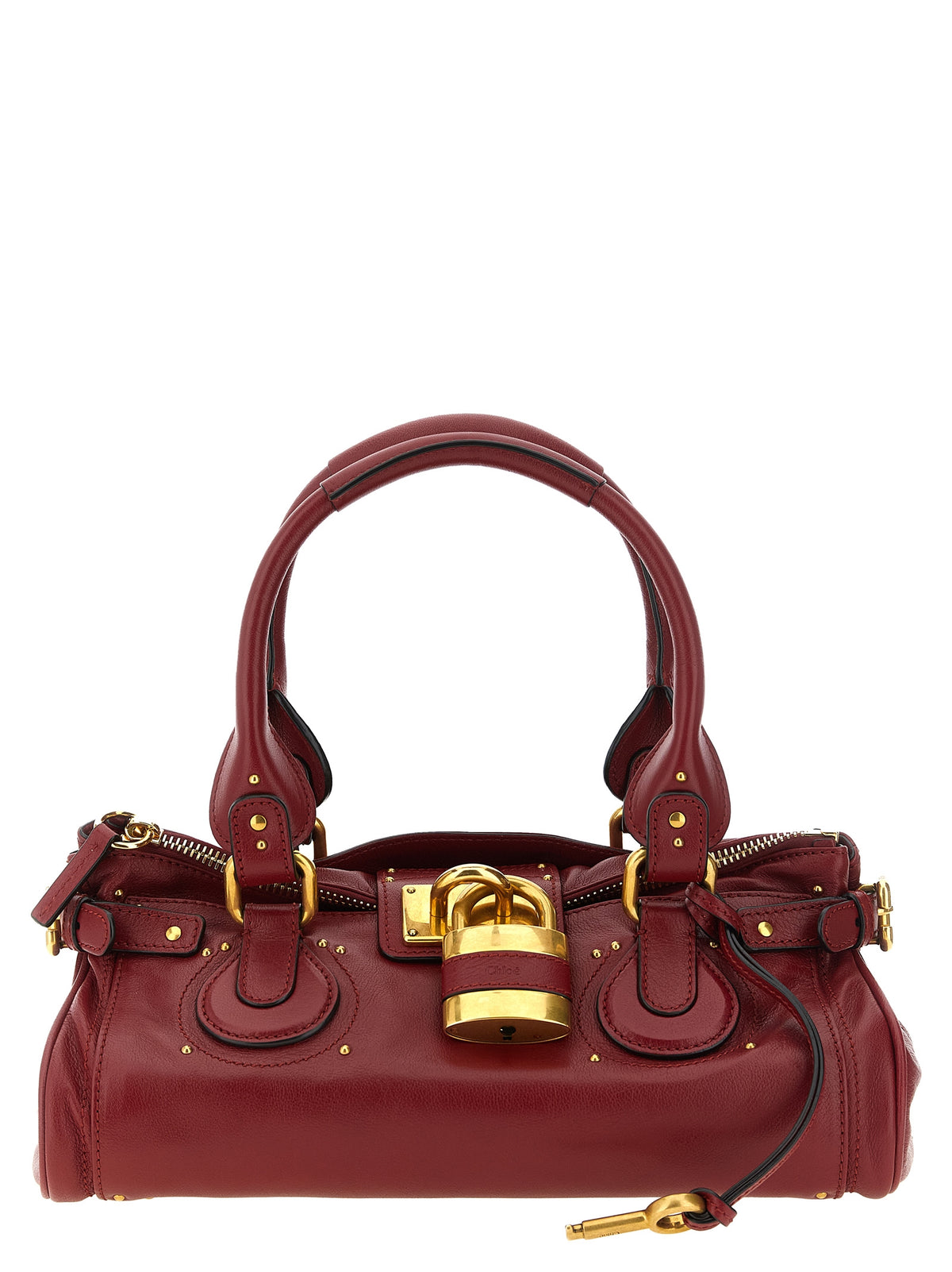 Chloé | Bordeaux Buffalo Leather Shoulder Bag