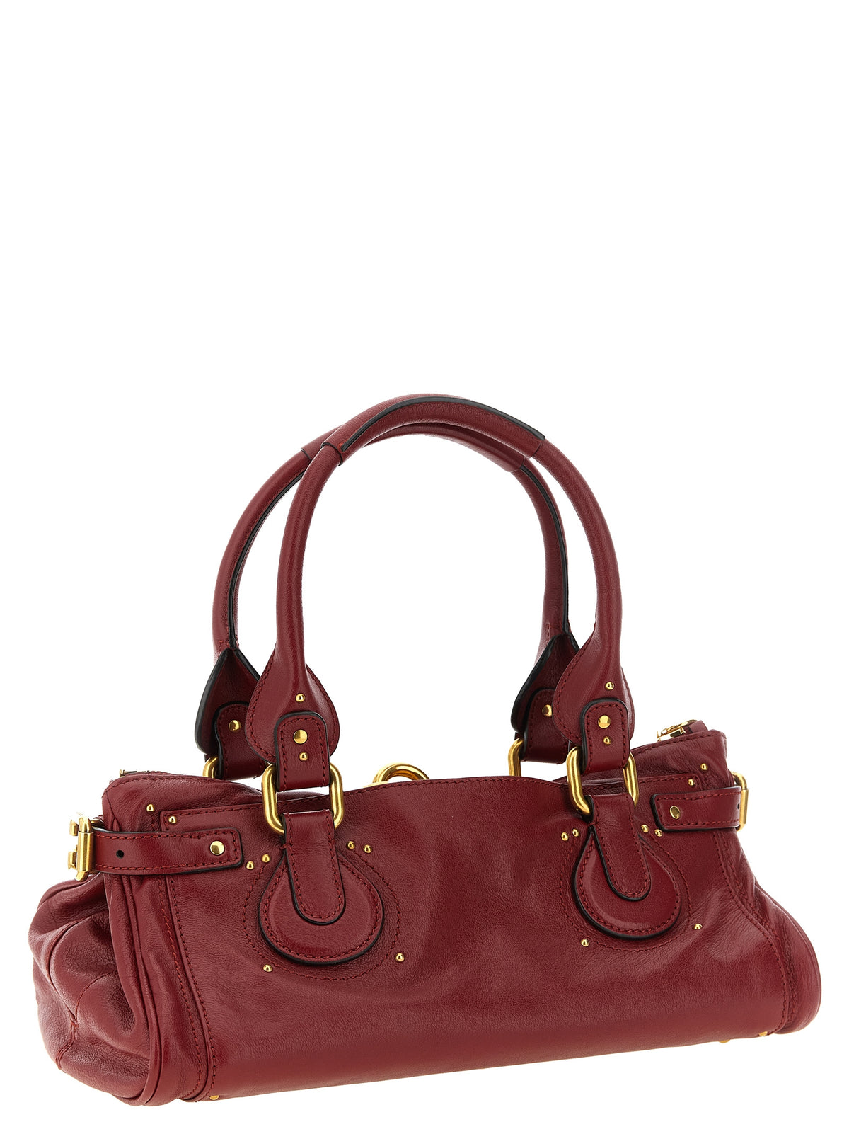 Chloé | Bordeaux Buffalo Leather Shoulder Bag