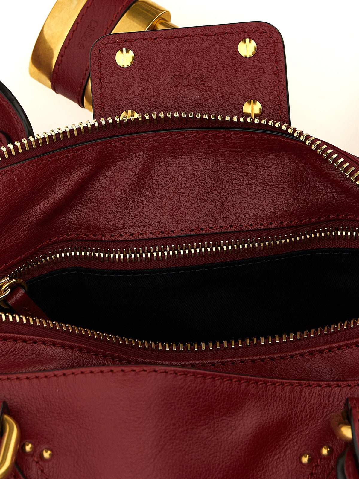 Chloé | Bordeaux Buffalo Leather Shoulder Bag