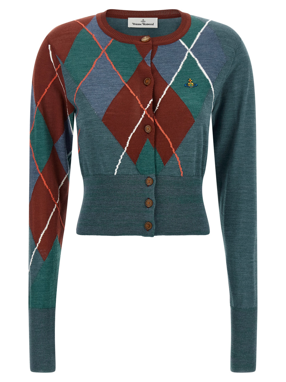 Vivienne Westwood | Multicolor Wool Cardigan