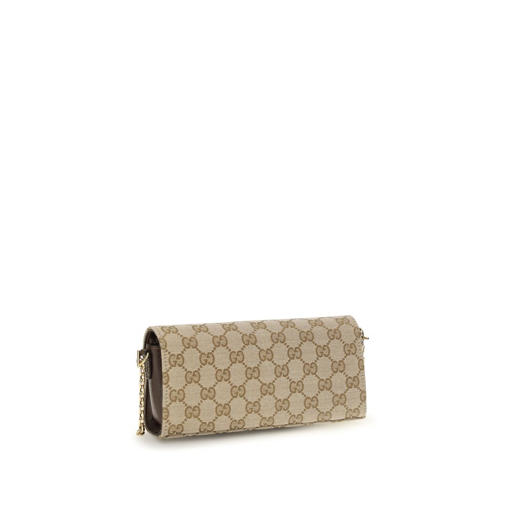 Gucci | Beige Polyester Wallet