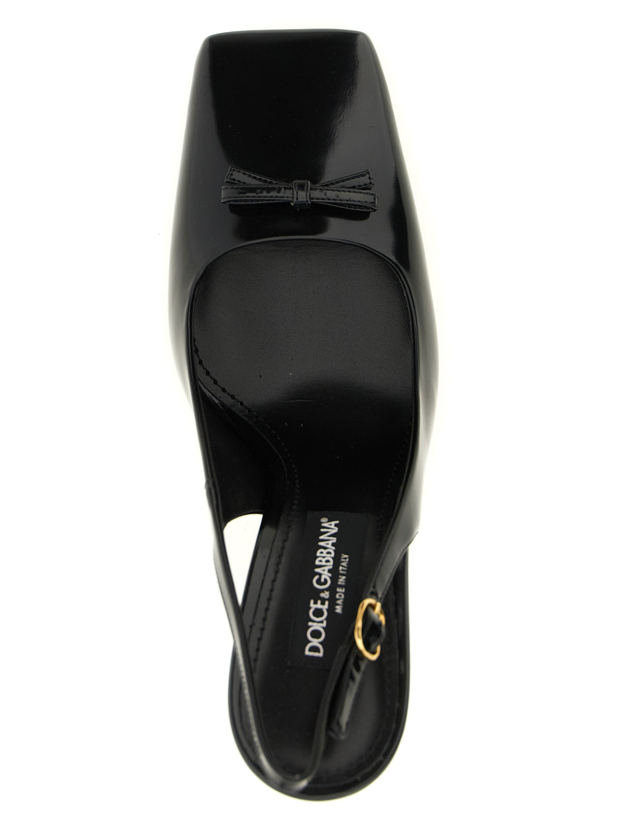 Dolce & Gabbana | Black Calfskin High Heel Pumps
