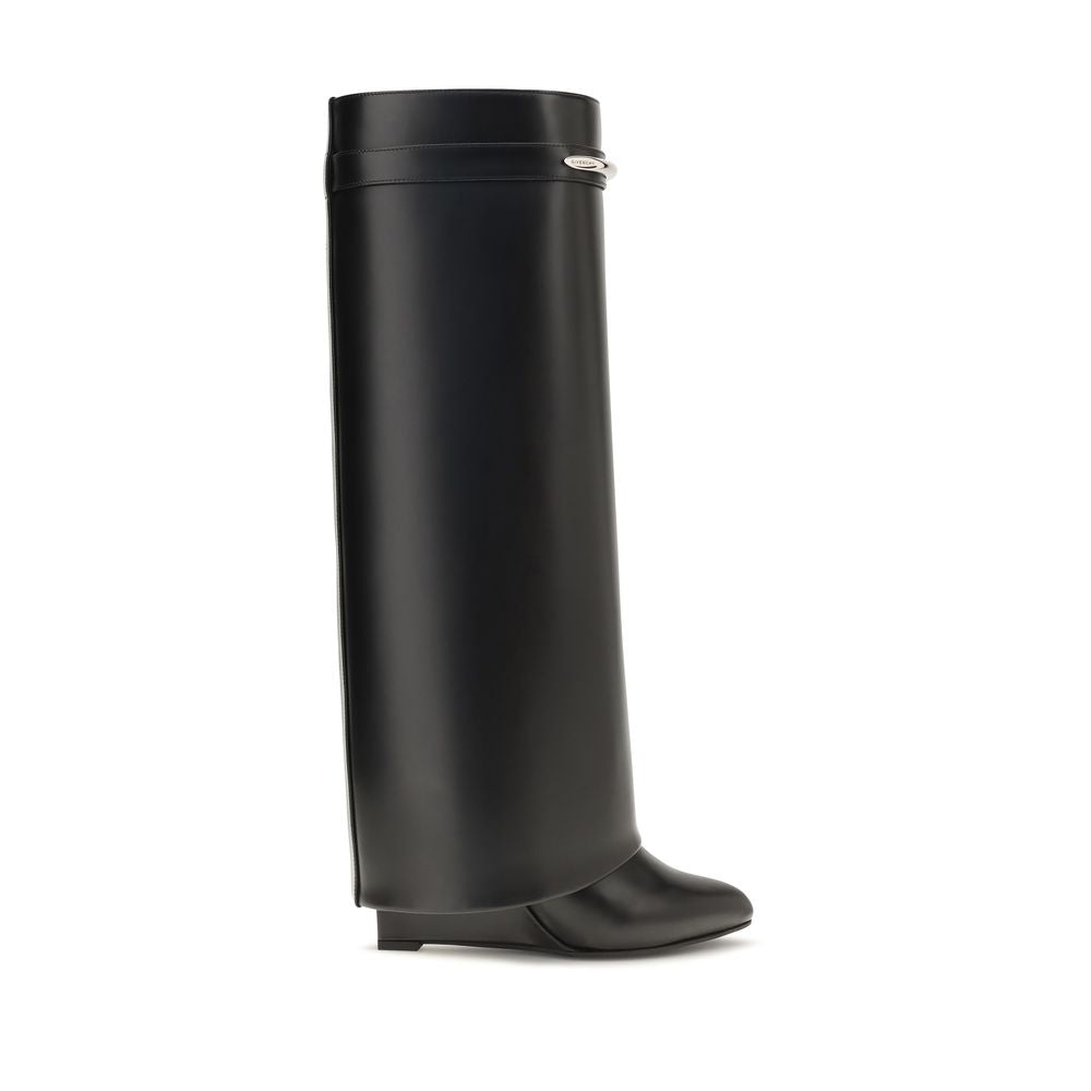 Givenchy | Black Calf Leather Bos Taurus Ankle Boots