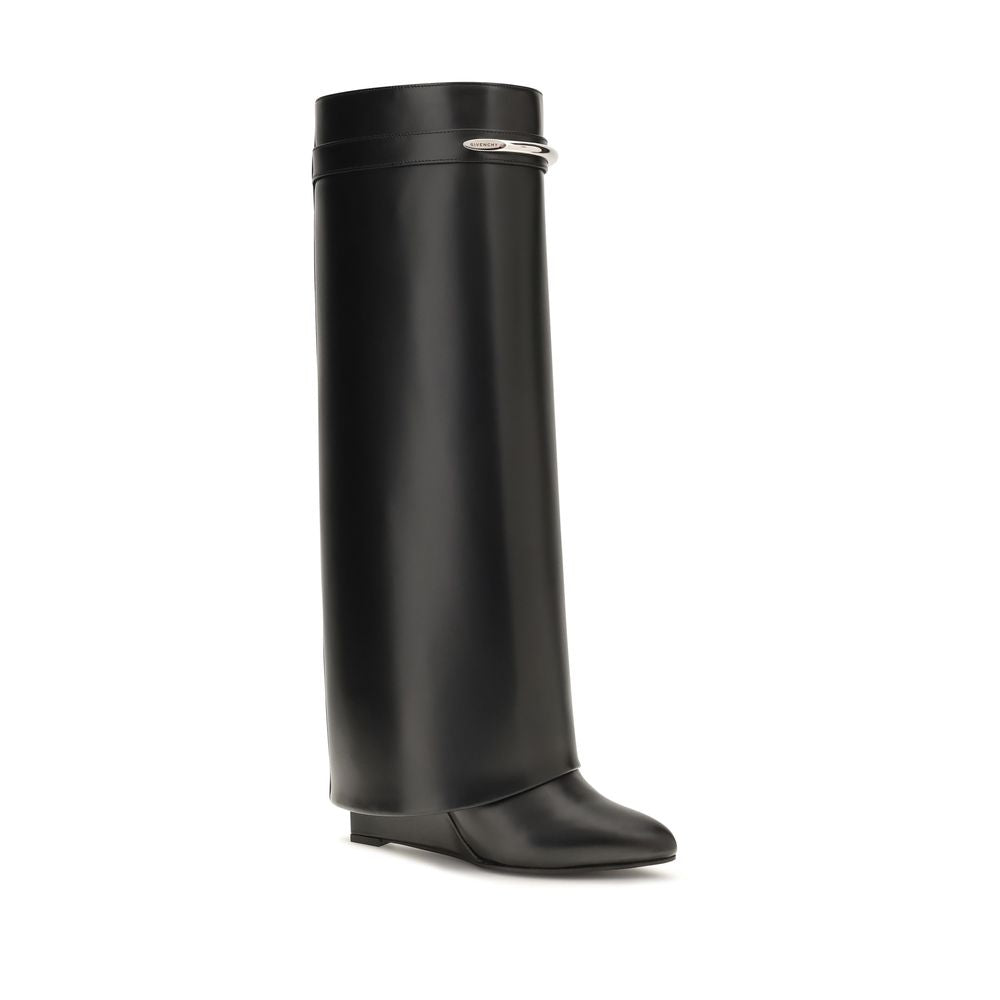 Givenchy | Black Calf Leather Bos Taurus Ankle Boots