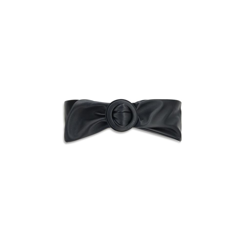 Jacquemus | Black Calf Leather Bos Taurus High-Waist Belt