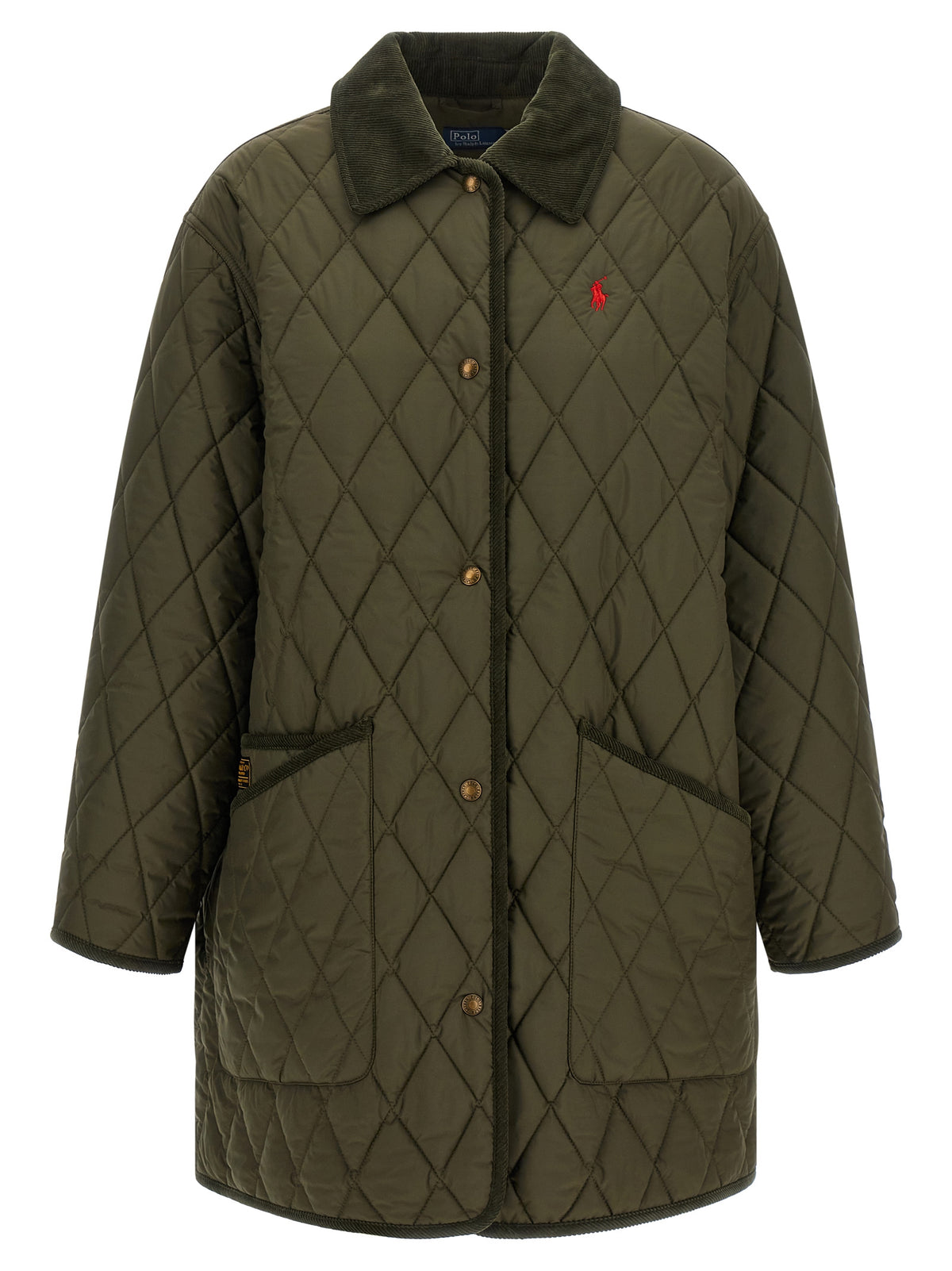 Polo Ralph Lauren | Bicolor Polyester Full-Length Jacket