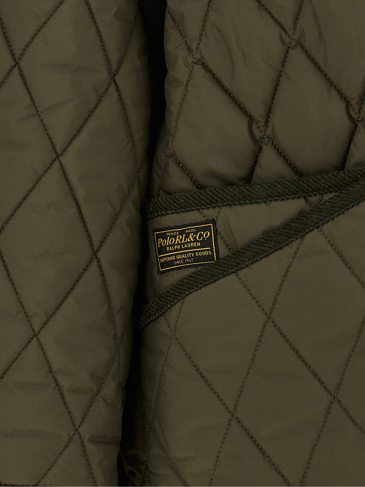 Polo Ralph Lauren | Bicolor Polyester Full-Length Jacket