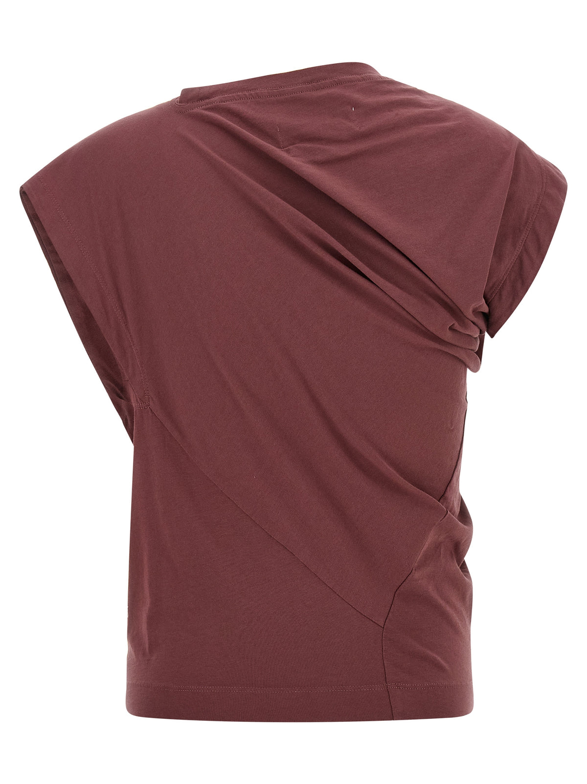 Vivienne Westwood | Bordeaux Cotton Sleeveles T-Shirt