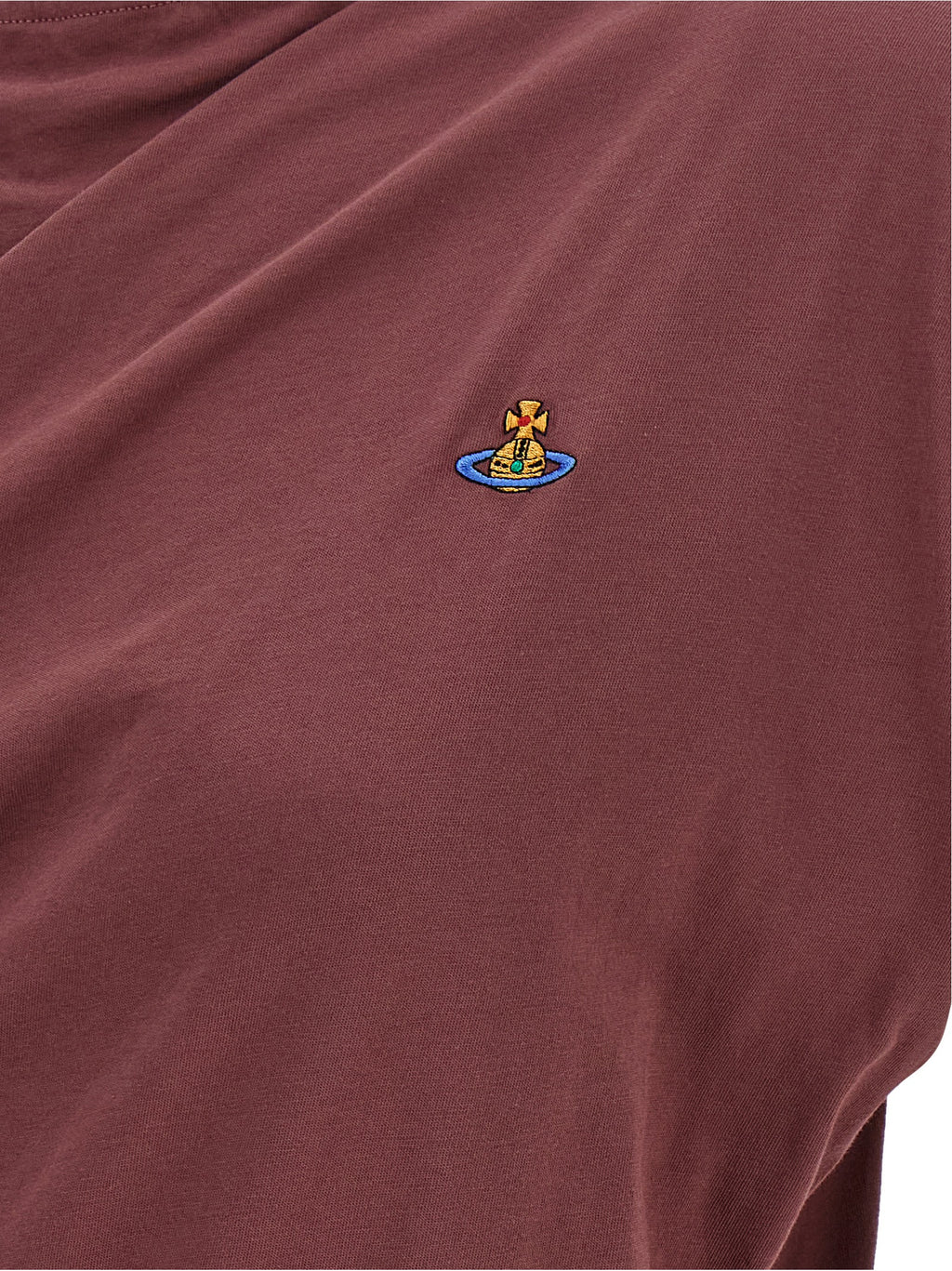 Vivienne Westwood | Bordeaux Cotton Sleeveles T-Shirt