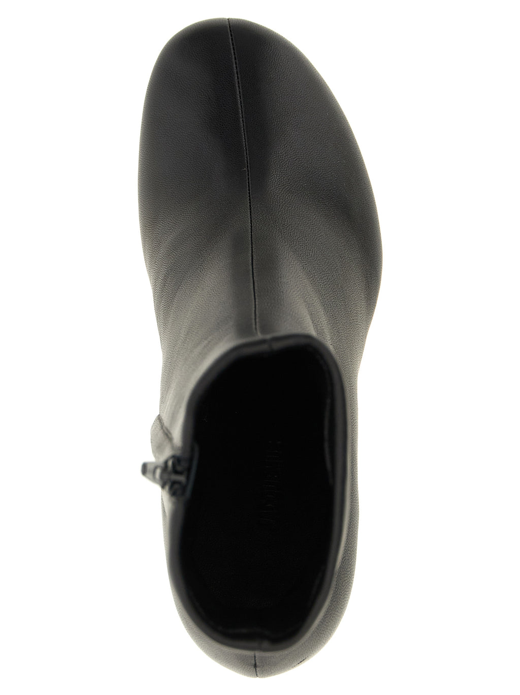 Jacquemus | Black Lamb Leather Ankle Boots