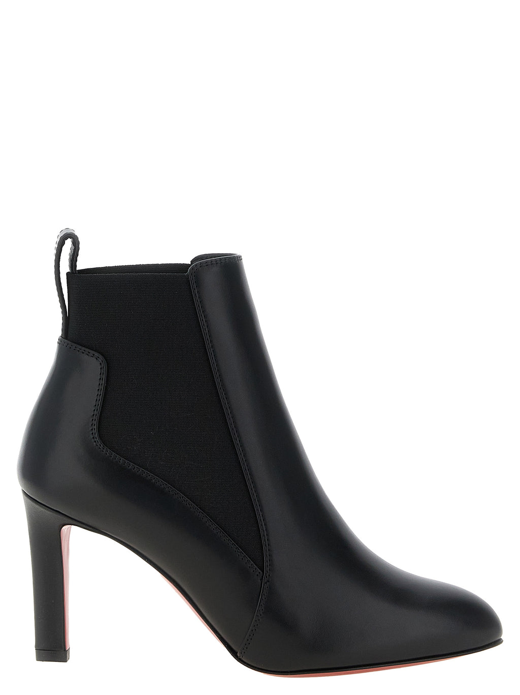 Christian Louboutin | Black Calfskin Ankle Boots