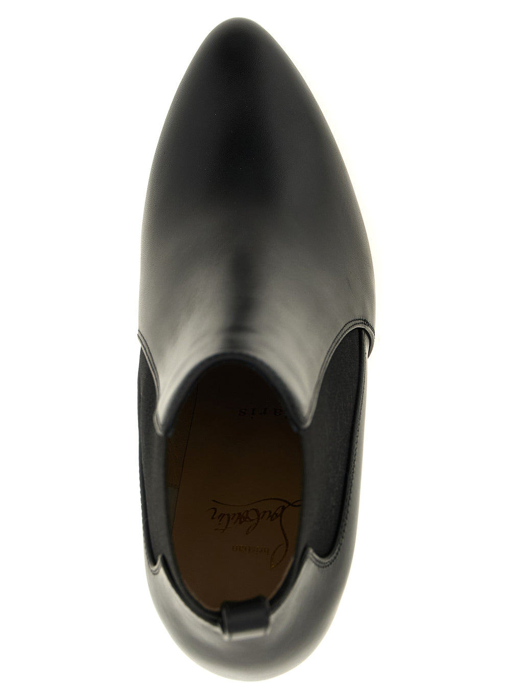 Christian Louboutin | Black Calfskin Ankle Boots