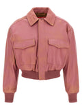 Diesel | Multicolor Lamb Leather Leather Jacket