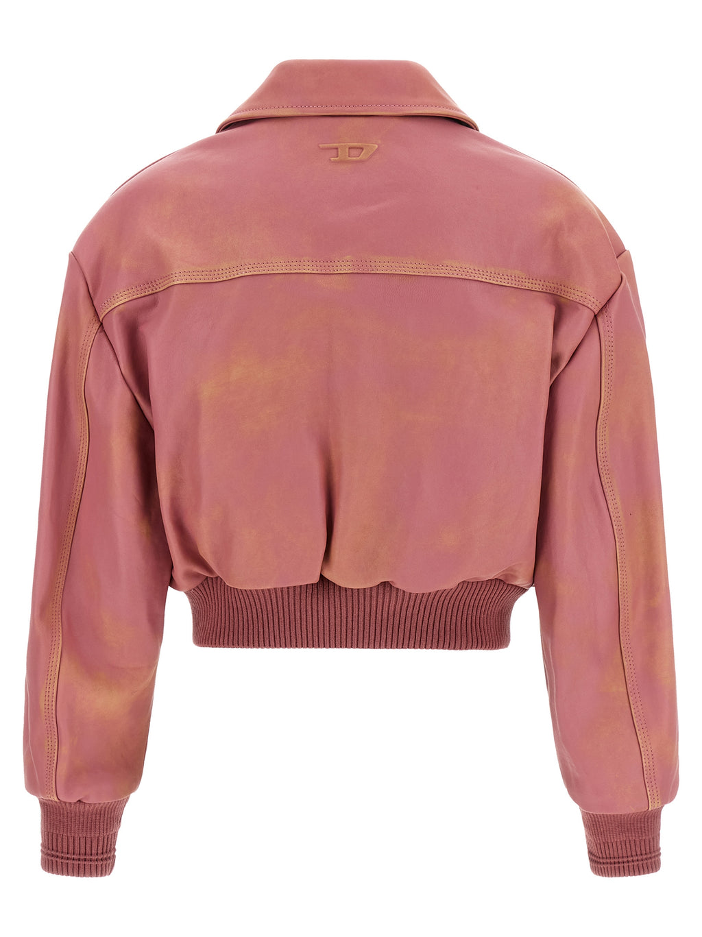 Diesel | Multicolor Lamb Leather Leather Jacket