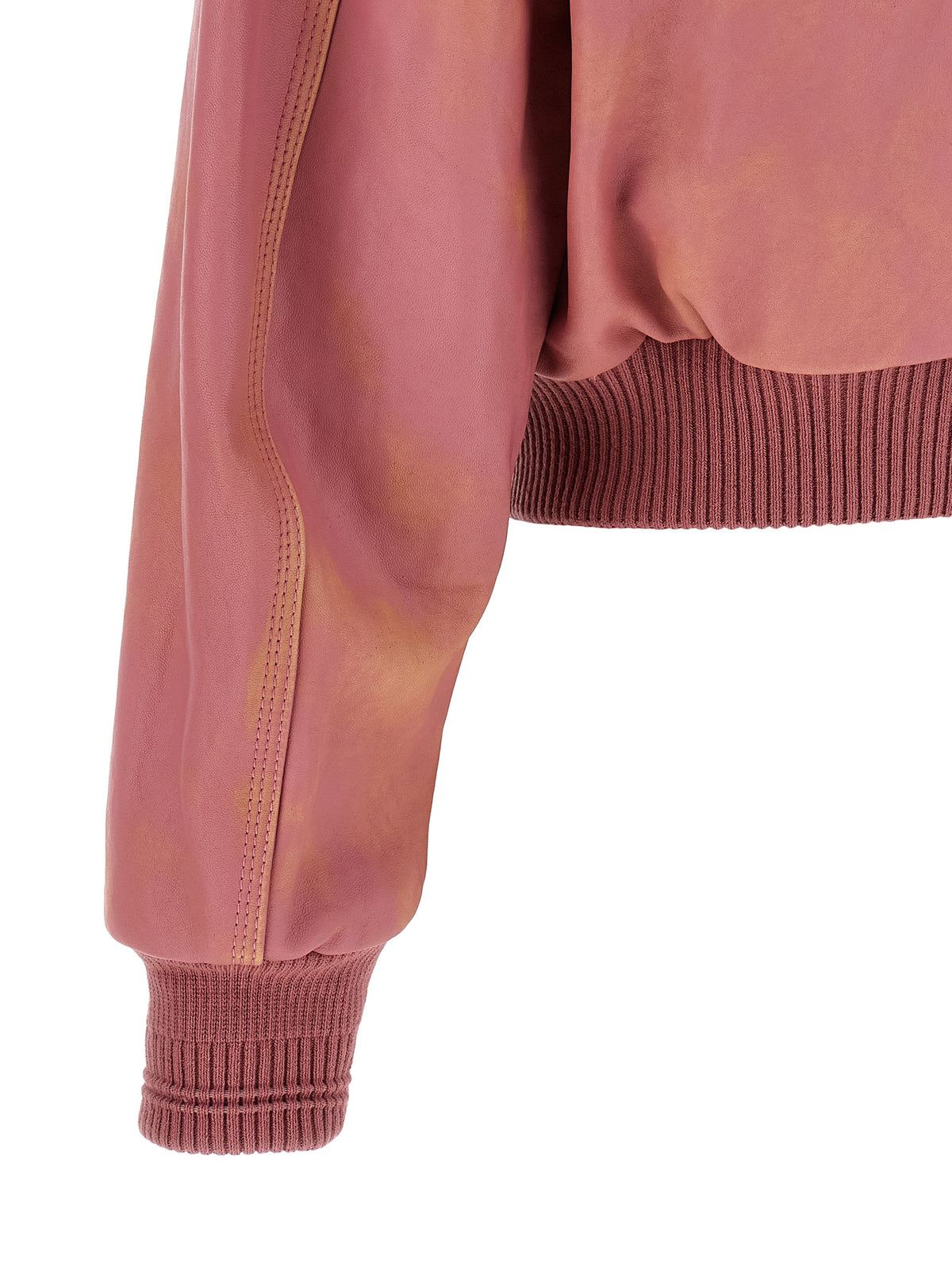 Diesel | Multicolor Lamb Leather Leather Jacket