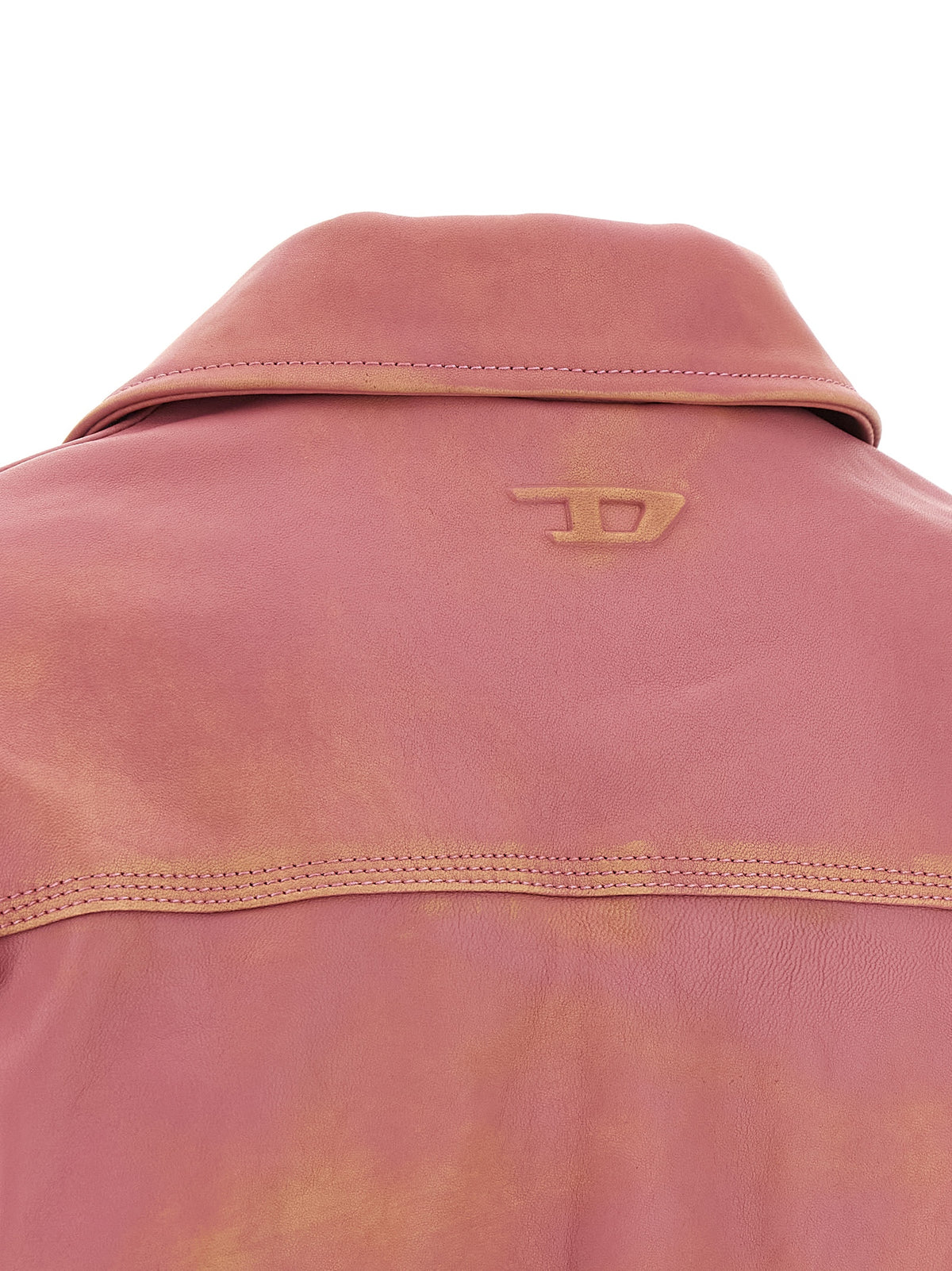 Diesel | Multicolor Lamb Leather Leather Jacket