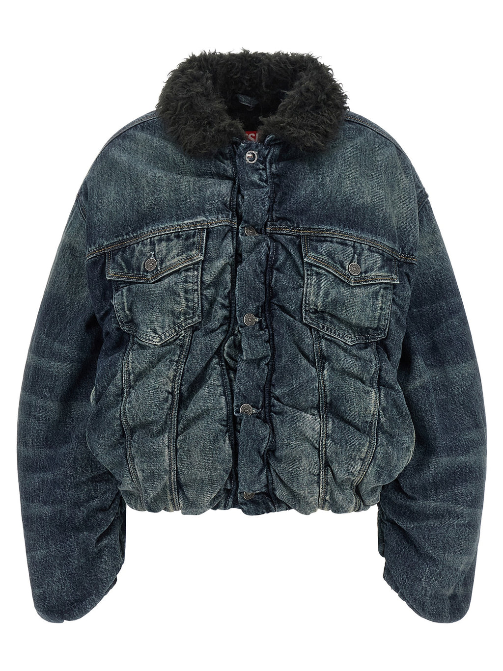 Diesel | Blue Cotton Denim Jacket