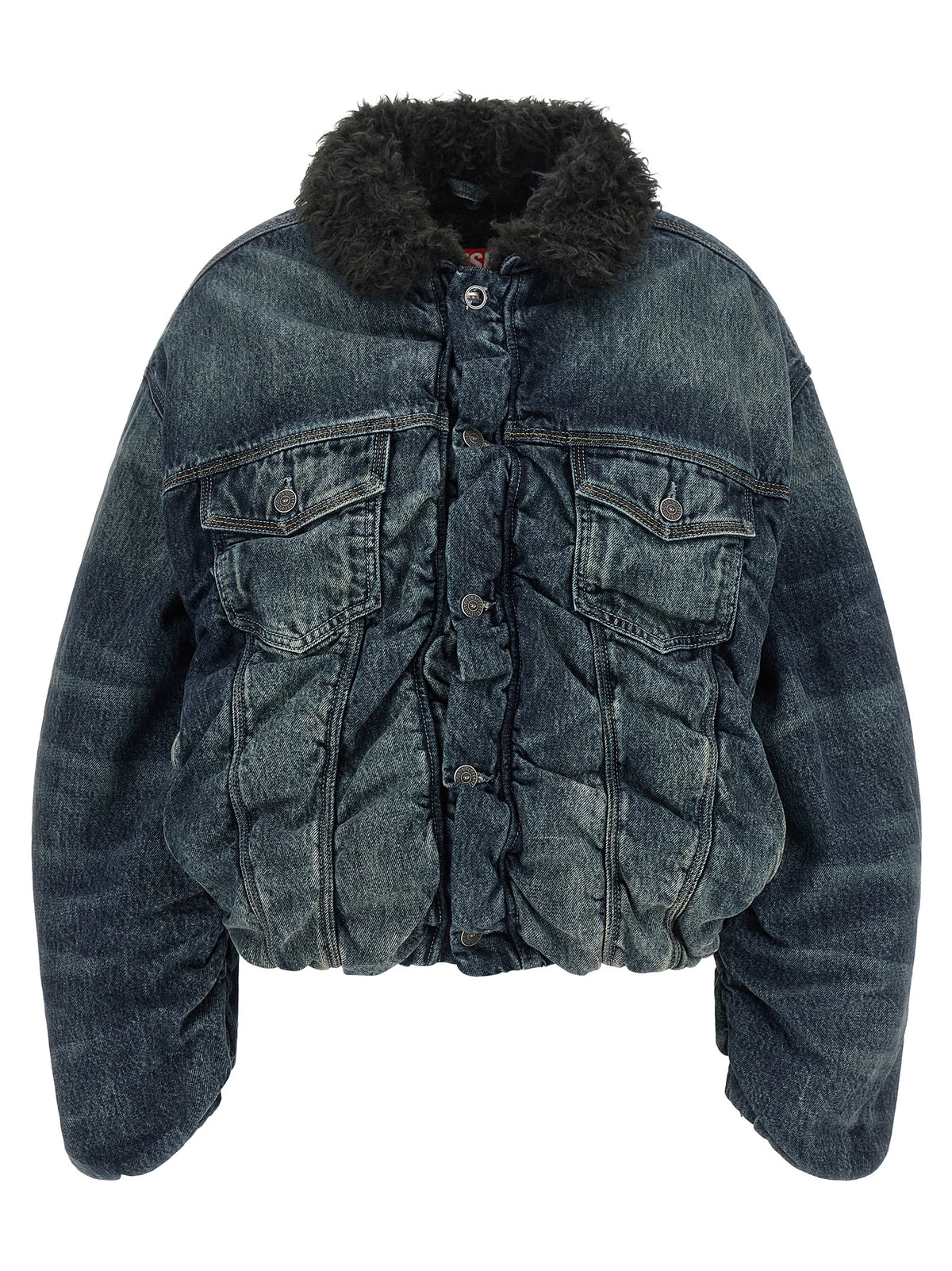 Diesel | Blue Cotton Denim Jacket