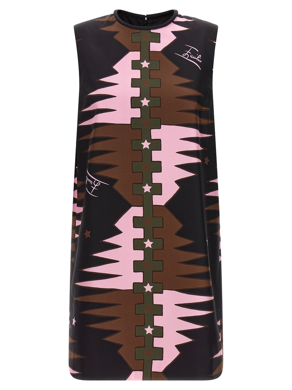 Emilio Pucci | Multicolor Silk Short Dress