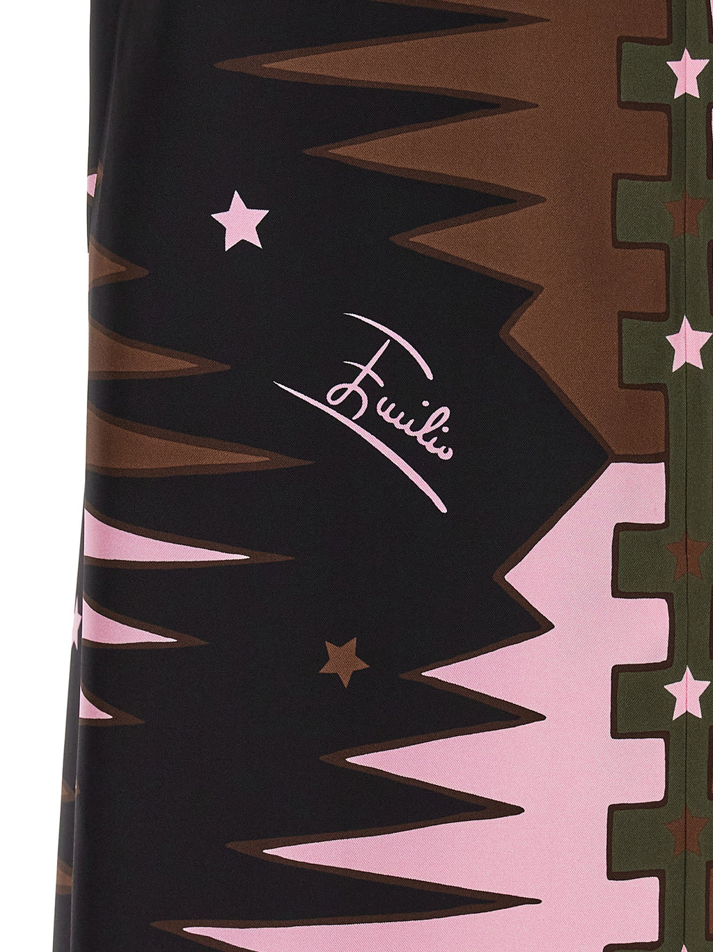 Emilio Pucci | Multicolor Silk Short Dress