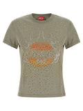 Diesel | Bicolor Cotton T-Shirt