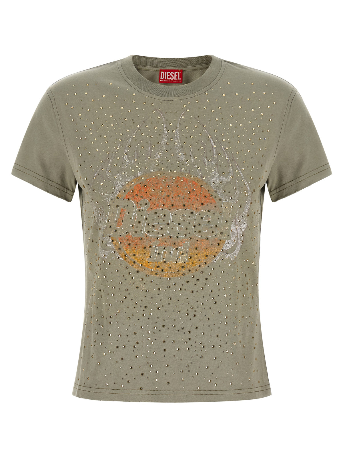 Diesel | Bicolor Cotton T-Shirt