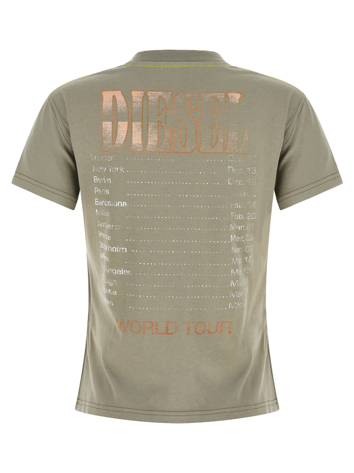 Diesel | Bicolor Cotton T-Shirt