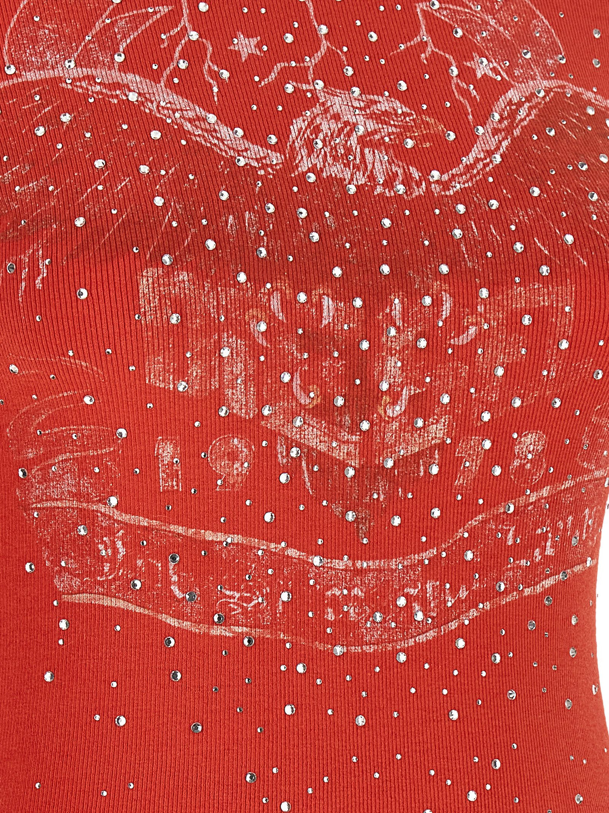 Diesel | Red Cotton T-Shirt