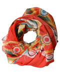 Dolce & Gabbana | Multicolor Silk Printed Square Foulard Scarf