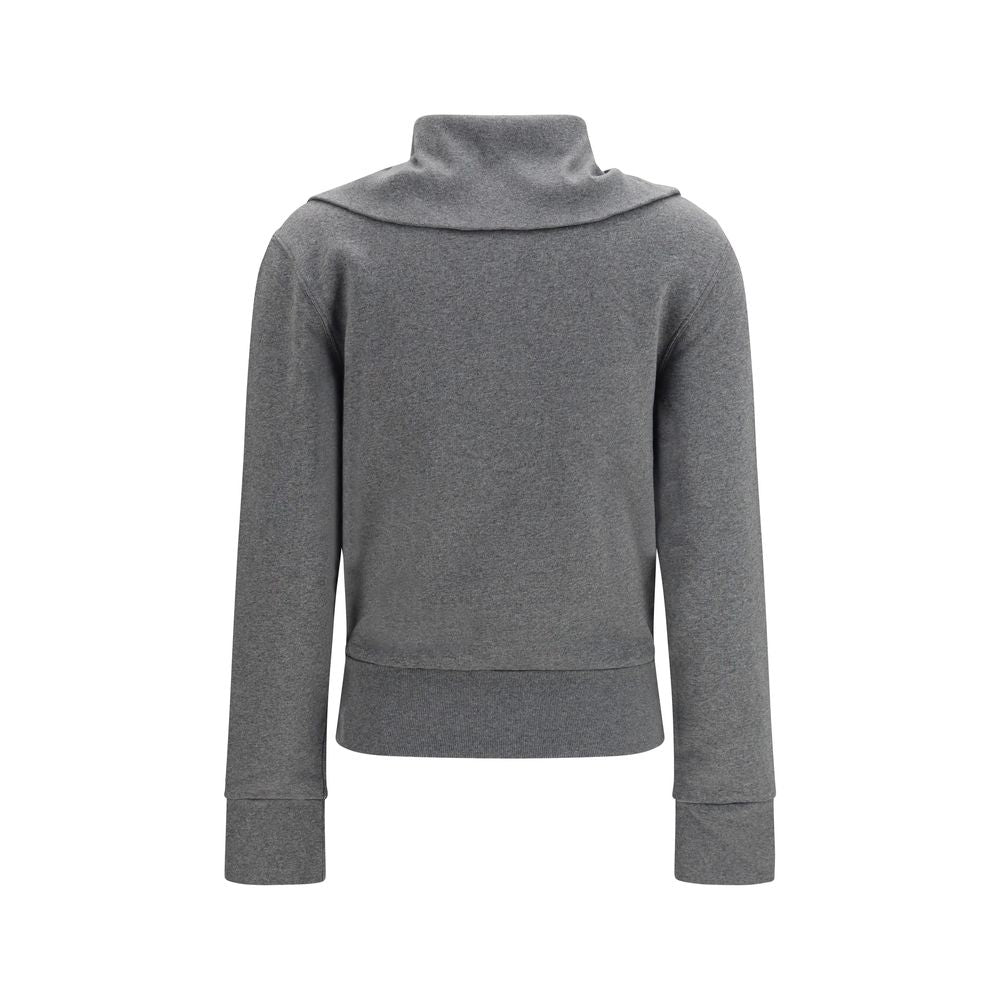 Balenciaga | Gray Cotton Sweatshirt