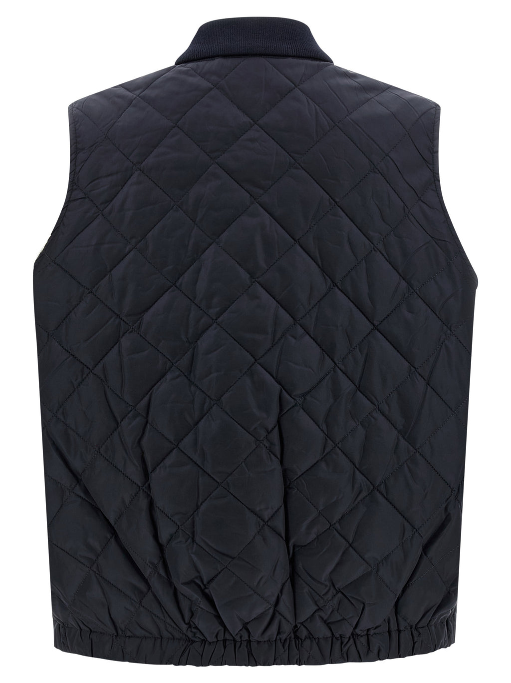 Prada | Blue Recycled Polyamide Sleeveless Jacket