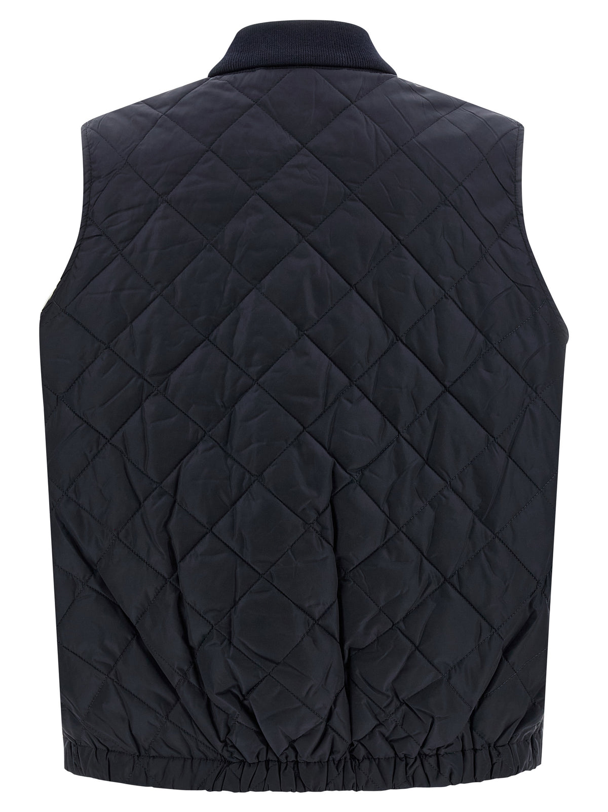 Prada | Blue Recycled Polyamide Sleeveless Jacket