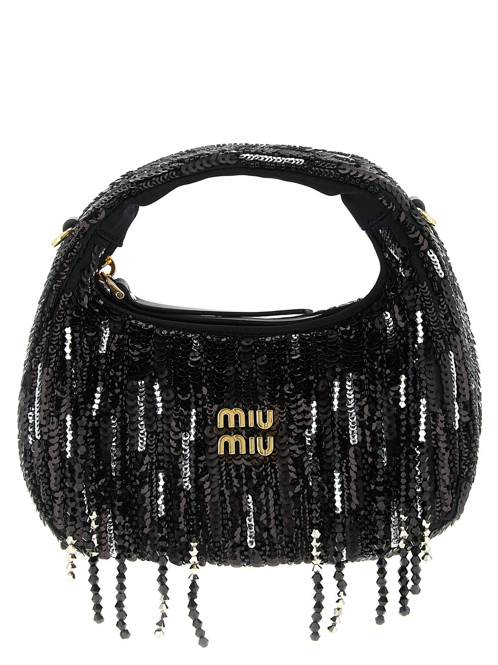 Miu Miu | Black Fringe Handbag