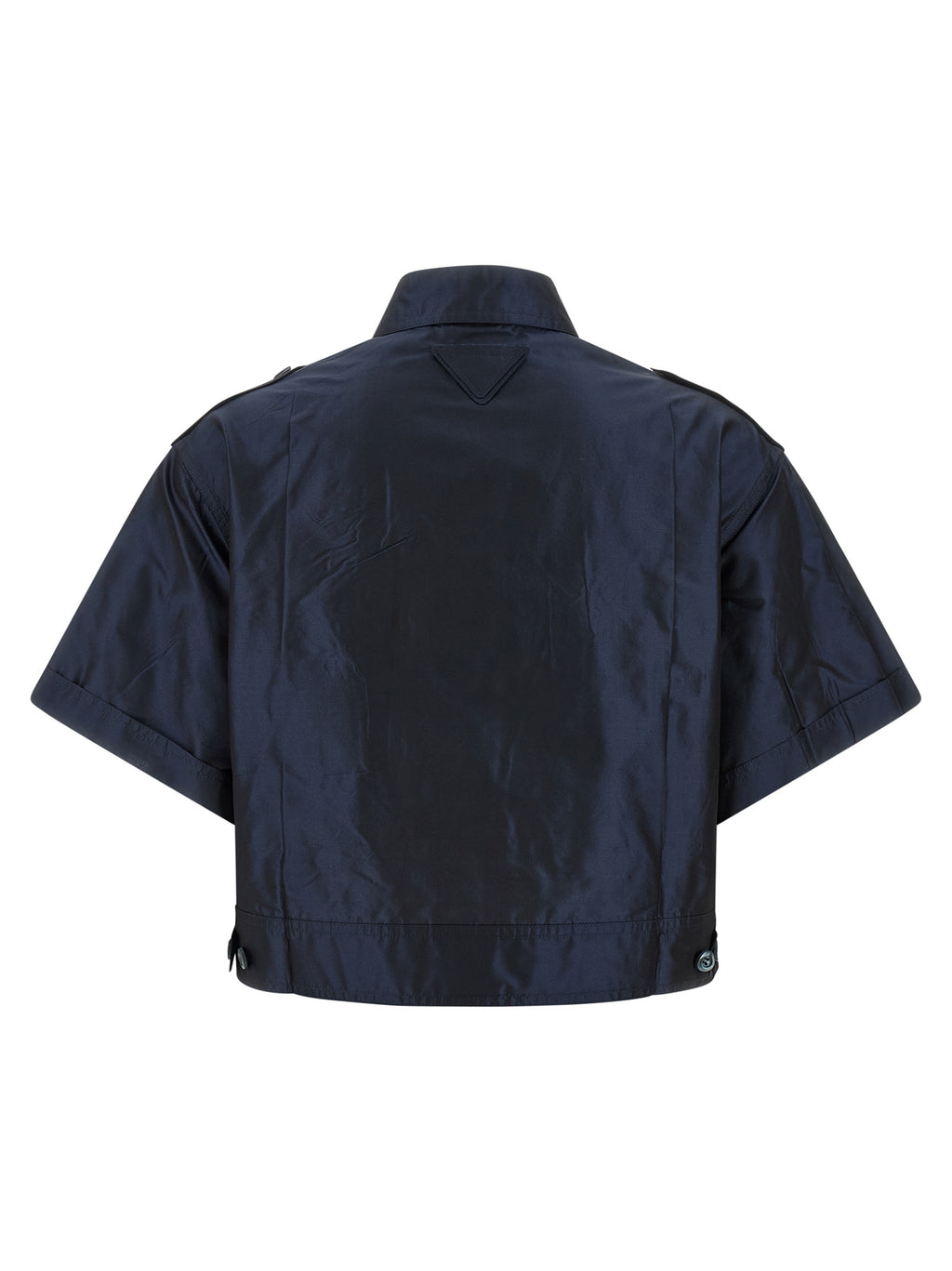 Prada | Blue Silk Blouse