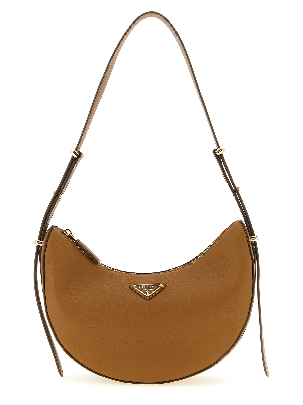 Prada | Brown Calfskin Shoulder Bag