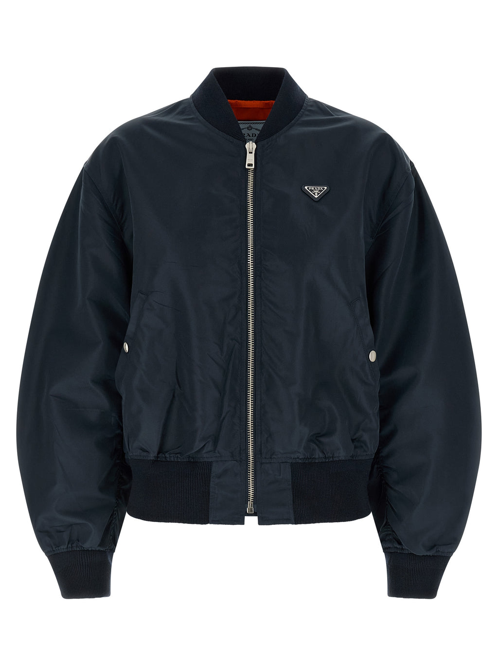 Prada | Blue Polyamide Bomber