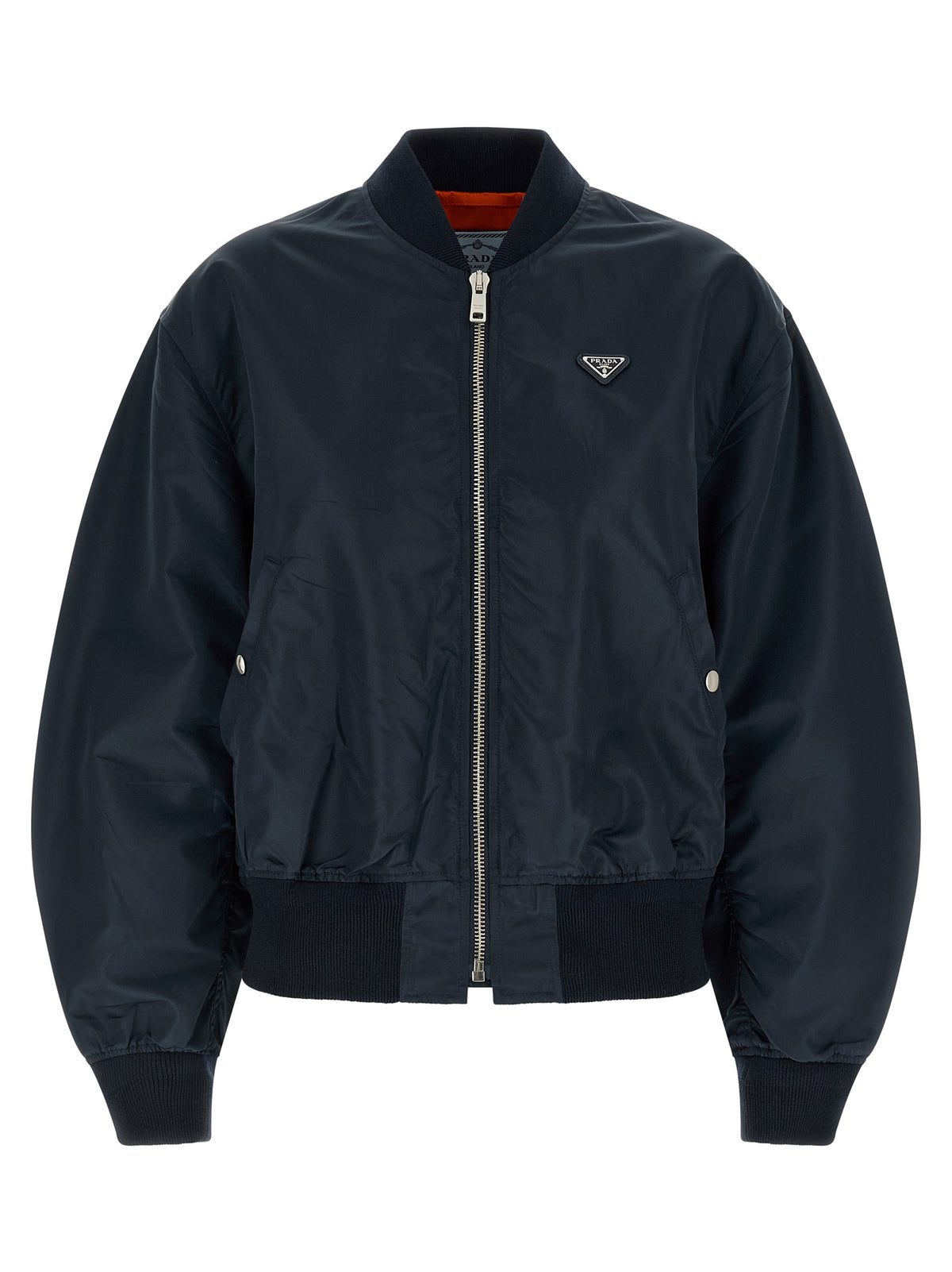 Prada | Blue Polyamide Bomber