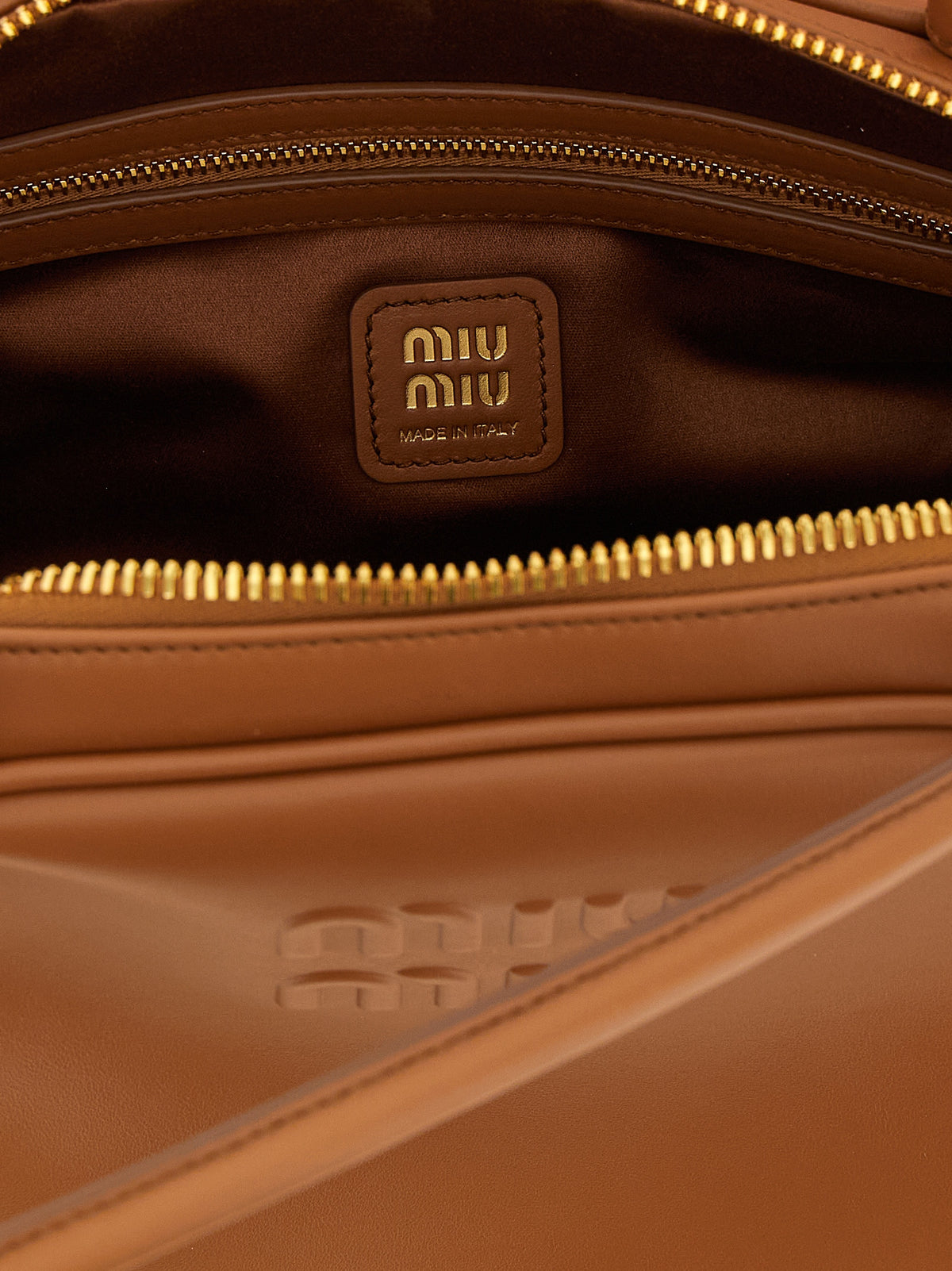 Miu Miu | Brown Calfskin Shoulder Bag