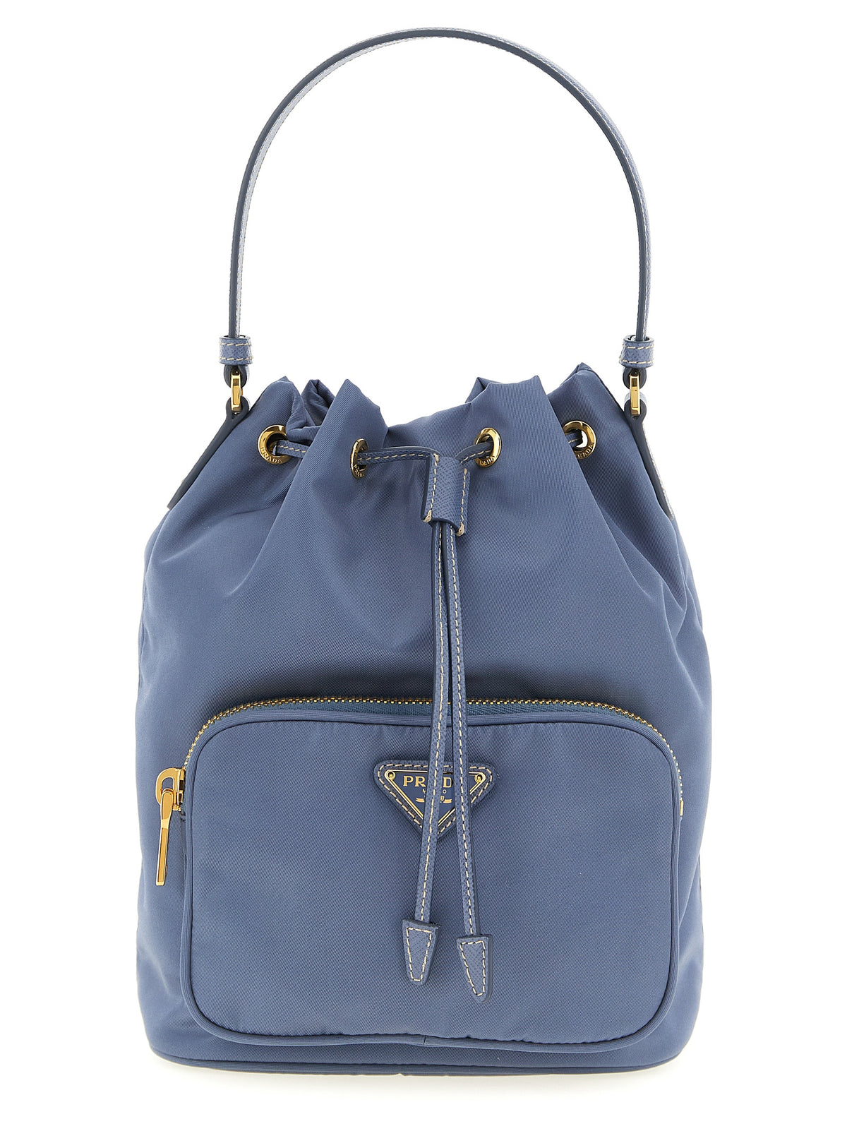 Prada | Blue Recycled Polyamide Handbag