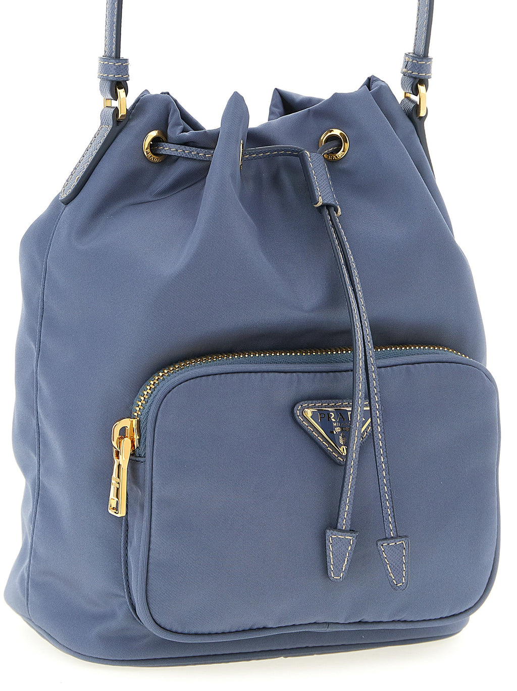 Prada | Blue Recycled Polyamide Handbag
