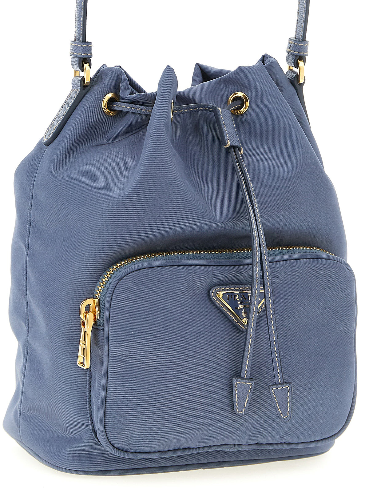 Prada | Blue Recycled Polyamide Handbag