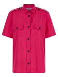 Prada | Fuchsia Cotton Blouse