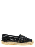 Prada | Black Cotton Espadrilles